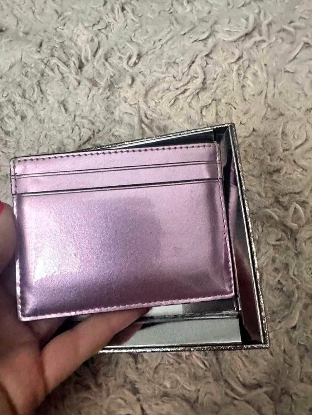 Kate Spade Purple Card Holder NWT